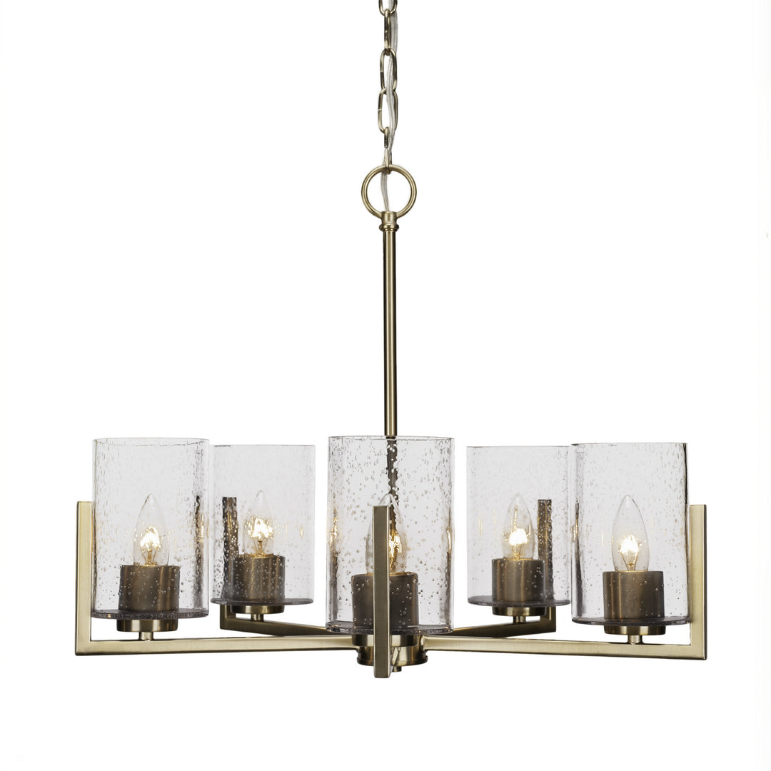 Toltec Atlas 4505-nab-300 Chandelier Light - New Age Brass