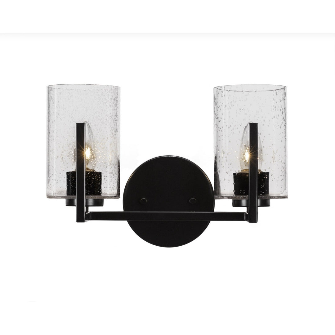 Toltec Atlas 4512-mb-300 Bath Vanity Light 13 in. wide - Matte Black