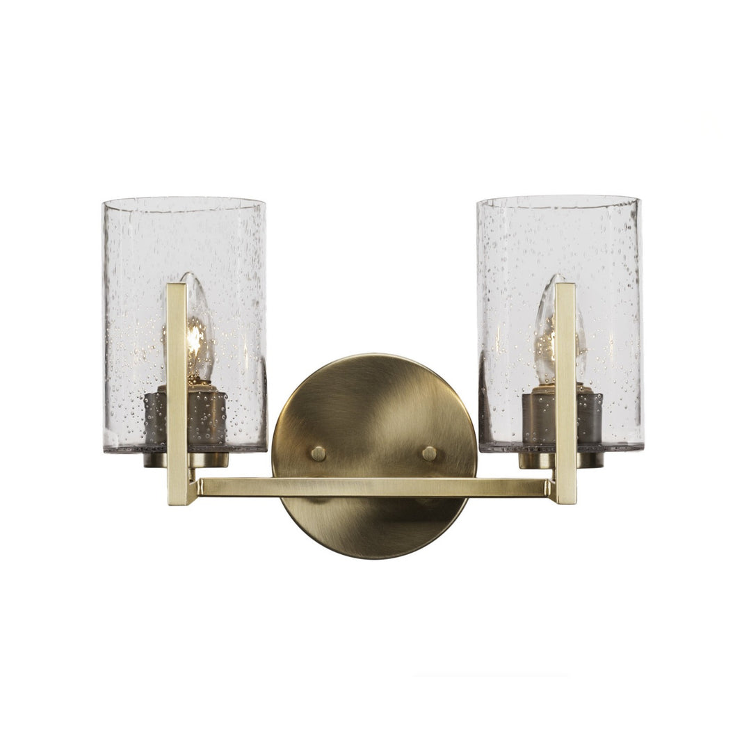 Toltec Atlas 4512-nab-300 Bath Vanity Light 13 in. wide - New Age Brass