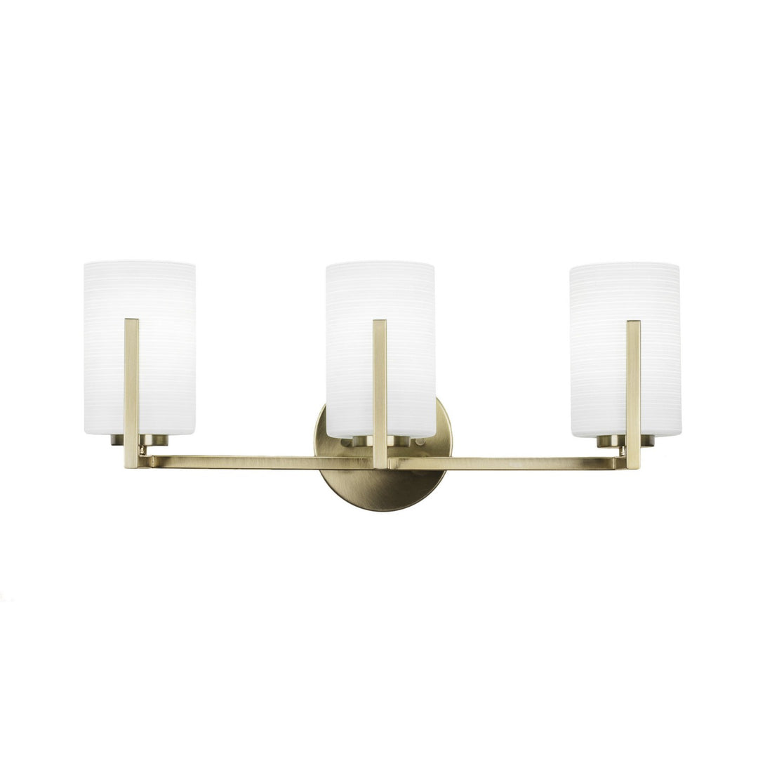 Toltec Atlas 4513-nab-4061 Bath Vanity Light 21 in. wide - New Age Brass