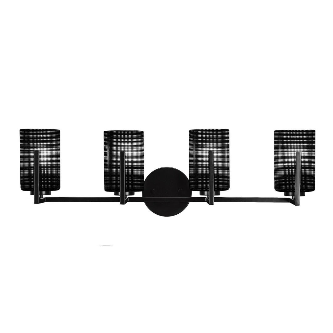 Toltec Atlas 4514-mb-4069 Bath Vanity Light 29 in. wide - Matte Black