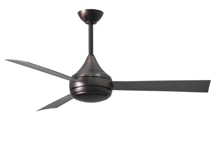 Matthews Fan Company Donaire DA-BB-BS Ceiling Fan 52 - Brushed Bronze, Silver/