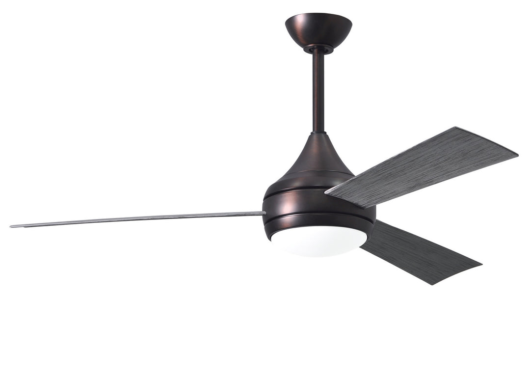 Matthews Fan Company Donaire DA-BB-BW Ceiling Fan 52 - Brushed Bronze, Barnwood/