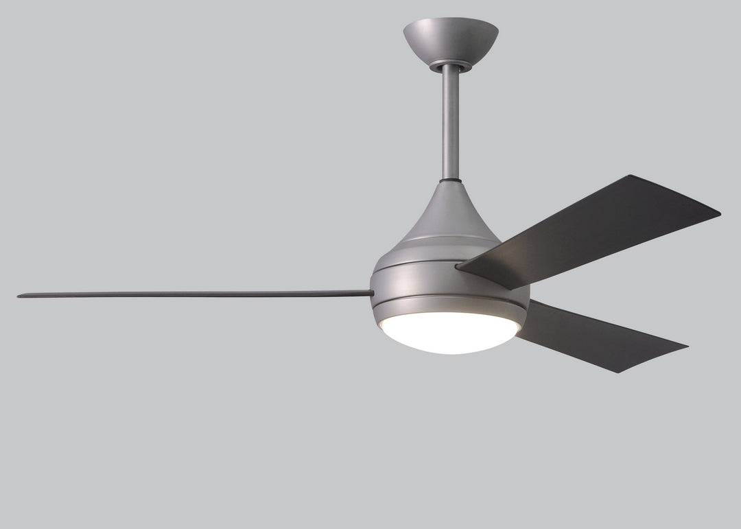 Matthews Fan Company Donaire DA-BS-BB Ceiling Fan 52 - Brushed Stainless, Brushed Bronze/