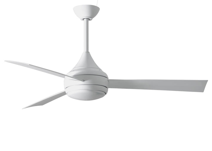 Matthews Fan Company Donaire DA-WH-WH Ceiling Fan 52 - Gloss White, Gloss White/