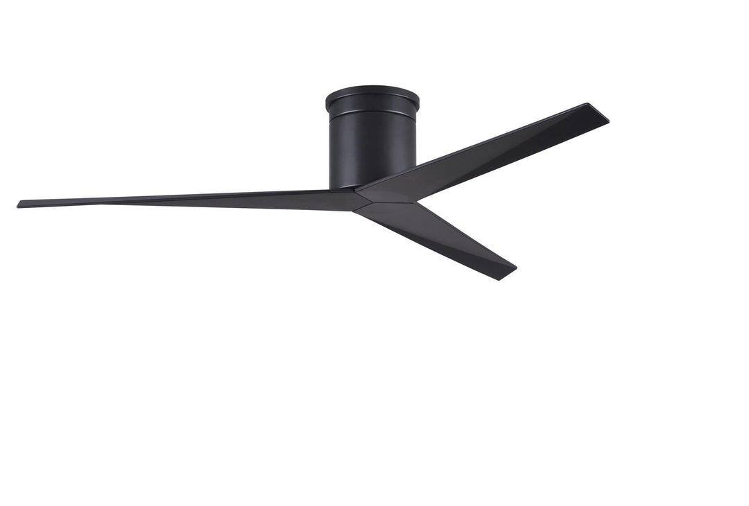 Matthews Fan Company Eliza EKH-BK-BK Ceiling Fan 56 - Matte Black, Matte Black/