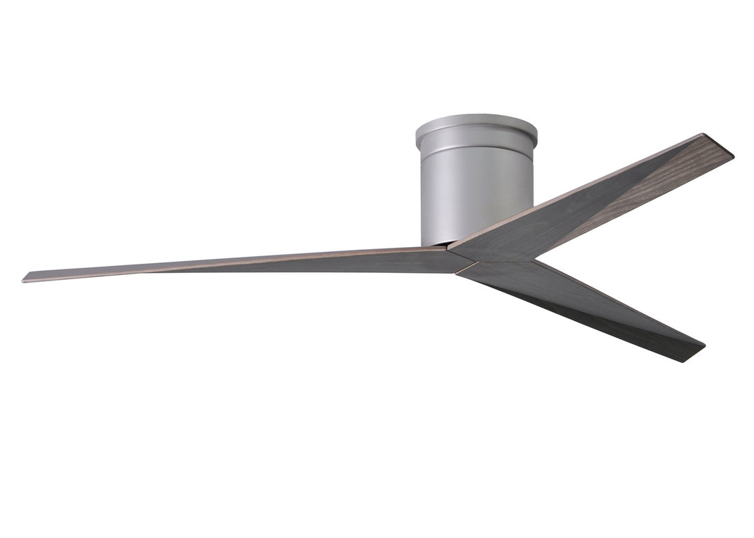 Matthews Fan Company Eliza EKH-BN-OO Ceiling Fan 56 - Brushed Nickel, Old Oak Tone/