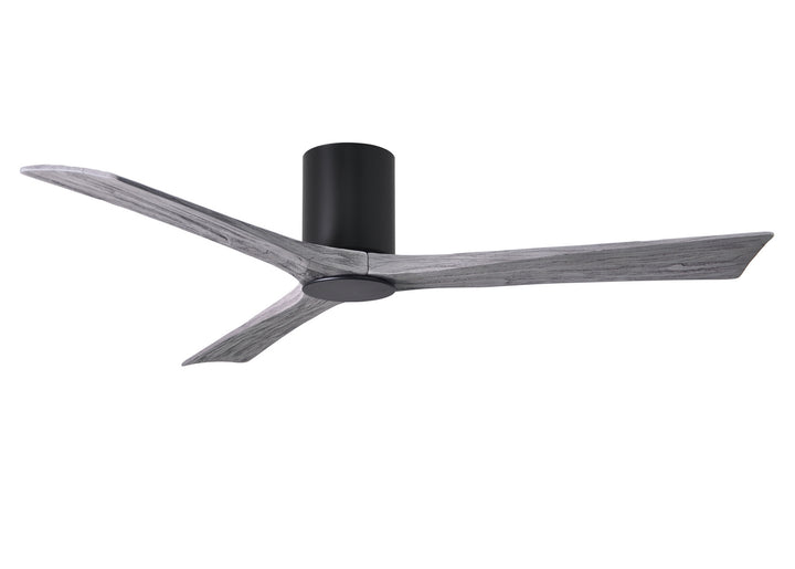 Matthews Fan Company Irene IR3HLK-BK-BW-60 Ceiling Fan 60 - Matte Black, Barnwood Tone/