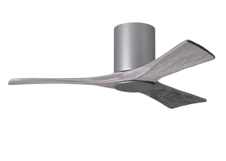 Matthews Fan Company Irene IR3HLK-BN-BW-42 Ceiling Fan 42 - Brushed Nickel, Barnwood Tone/