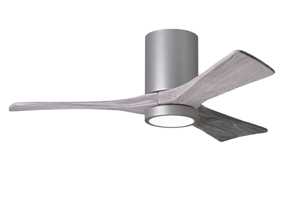 Matthews Fan Company Irene IR3HLK-BN-BW-42 Ceiling Fan 42 - Brushed Nickel, Barnwood Tone/