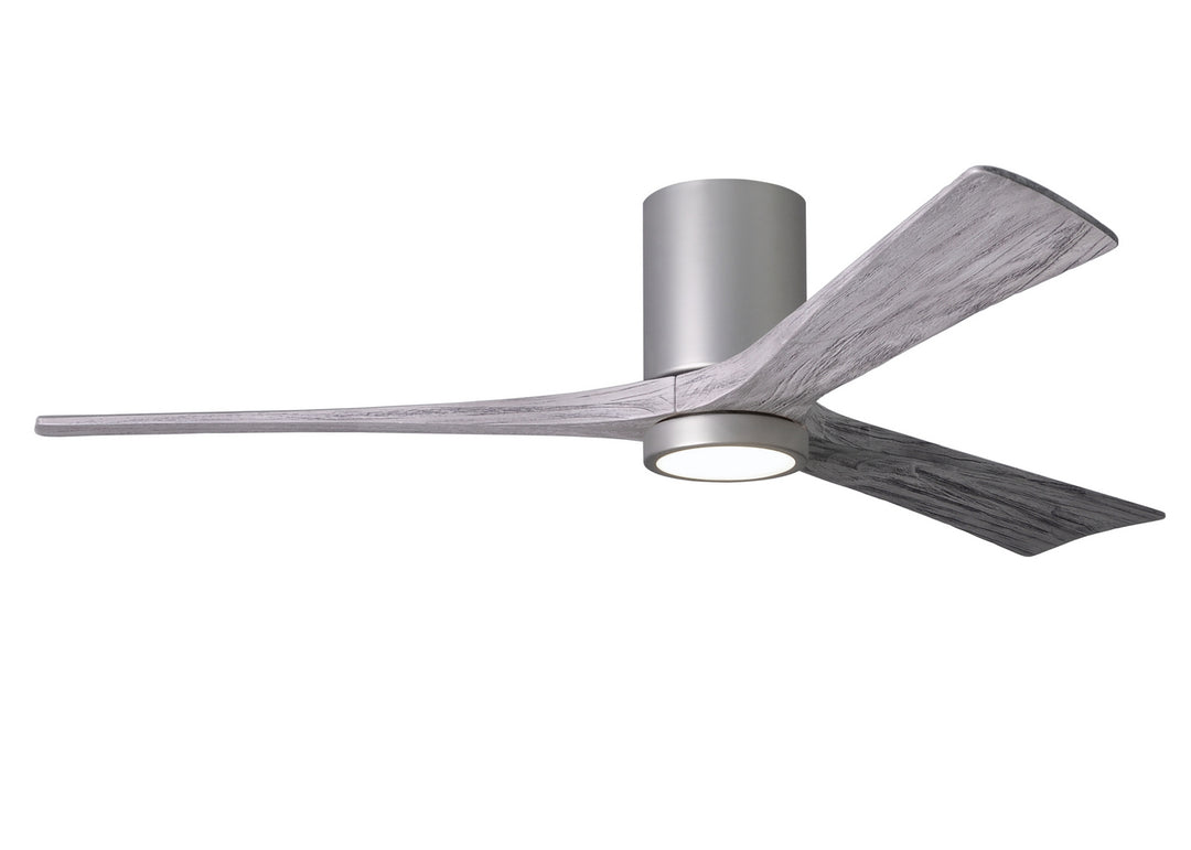 Matthews Fan Company Irene IR3HLK-BN-BW-60 Ceiling Fan 60 - Brushed Nickel, Barnwood Tone/