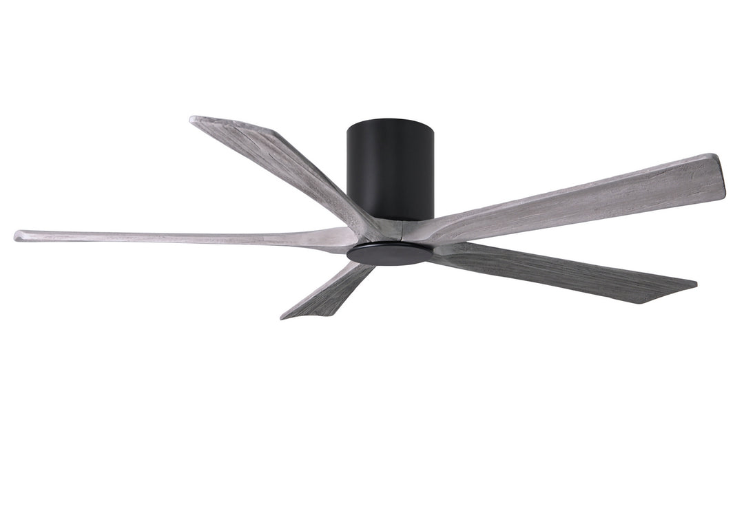 Matthews Fan Company Irene IR5HLK-BK-BW-60 Ceiling Fan 60 - Matte Black, Barnwood Tone/