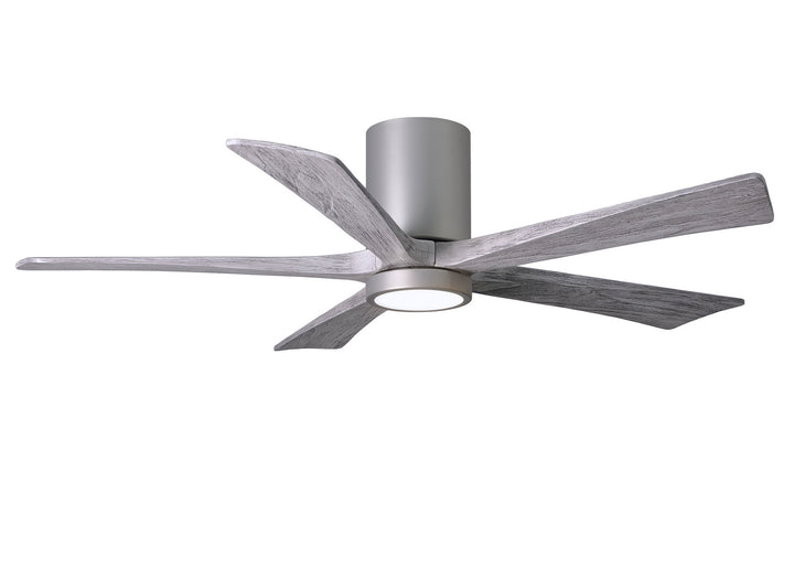 Matthews Fan Company Irene IR5HLK-BN-BW-52 Ceiling Fan 52 - Brushed Nickel, Barnwood Tone/