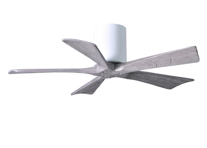 Matthews Fan Company Irene IR5H-WH-BW-42 Ceiling Fan 42 - Gloss White, Barnwood Tone/