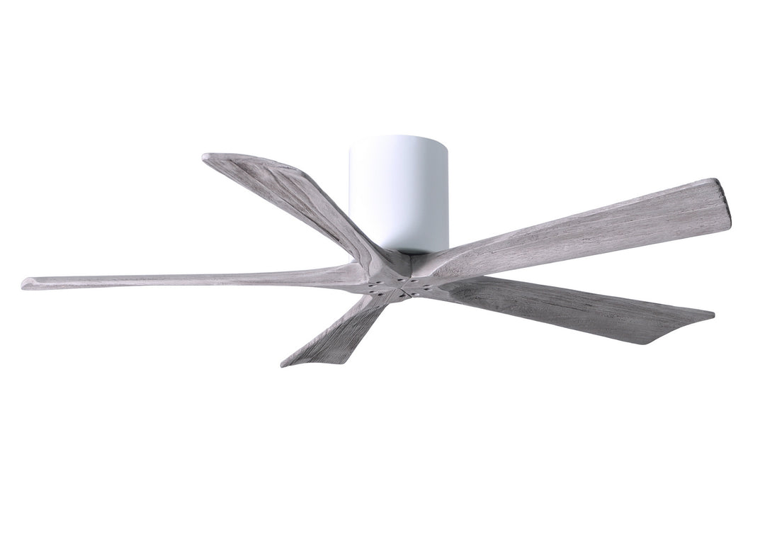 Matthews Fan Company Irene IR5H-WH-BW-52 Ceiling Fan 52 - Gloss White, Barnwood Tone/