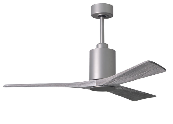 Matthews Fan Company Patricia PA3-BN-BW-52 Ceiling Fan 52 - Brushed Nickel, Barnwood Tone/