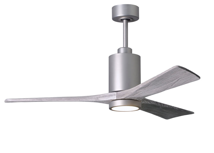 Matthews Fan Company Patricia PA3-BN-BW-52 Ceiling Fan 52 - Brushed Nickel, Barnwood Tone/