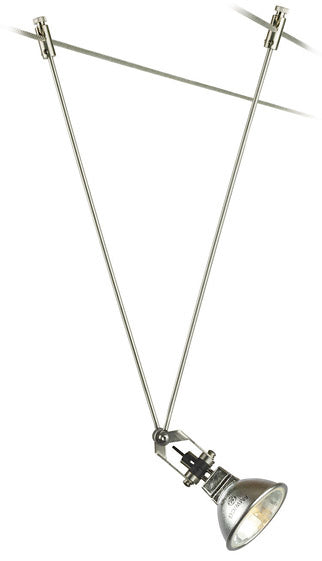 Stone Lighting CB901SNM5C Whistler Head For Cable Light Track Light Pewter, Nickel, Silver