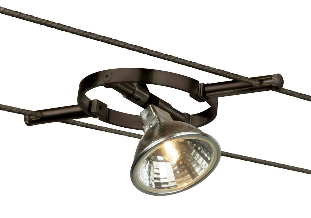 Stone Lighting CB903BZM5C Aspen Head For Cable Light Track Light Bronze / Dark