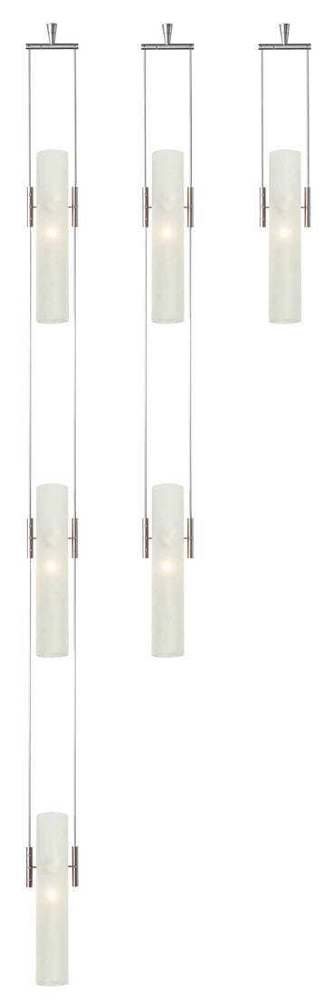 Stone Top 1 CH5071FRSNL2J Chandelier Light - Satin Nickel
