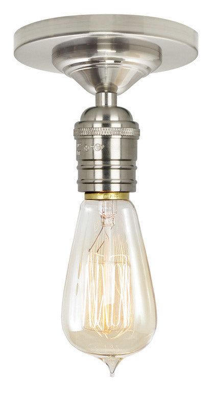 Stone Retro Edison CL157BPNRT6B Ceiling Light - Polished Nickel