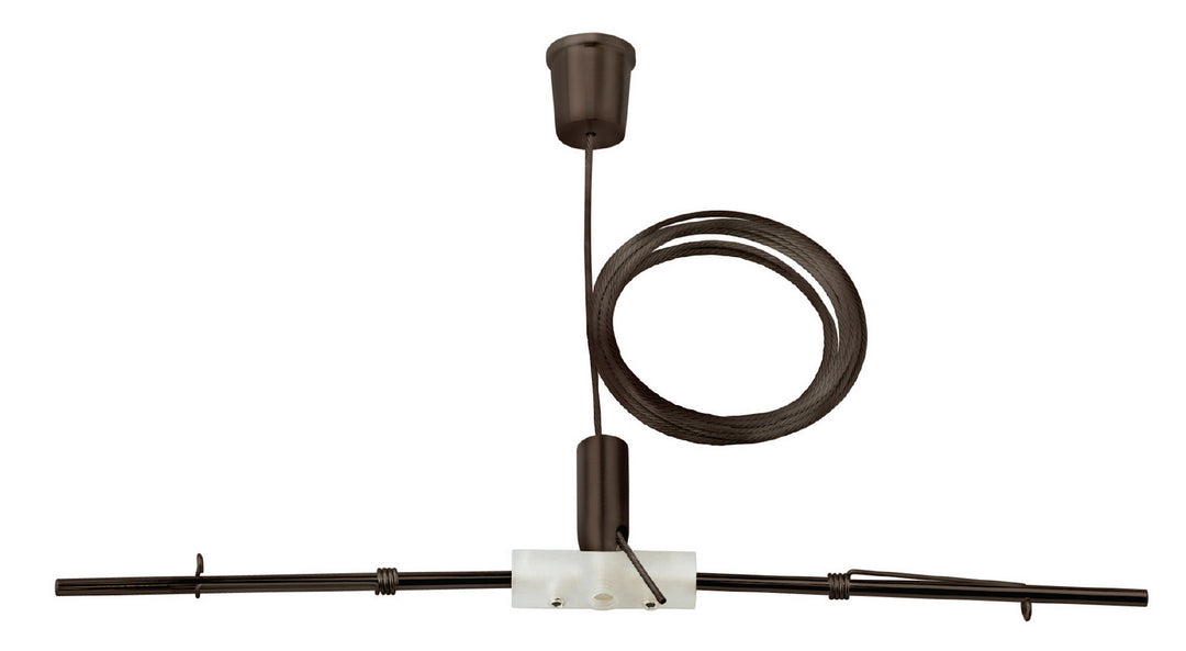 Stone Lighting CSCBLADJ12BZ  Adjustable Cable Hanger 12Ft Track Light Bronze / Dark