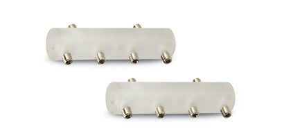 Stone Lighting CSCNISOSN  Isolating Connector (2Pc.Set) Track Light Pewter, Nickel, Silver