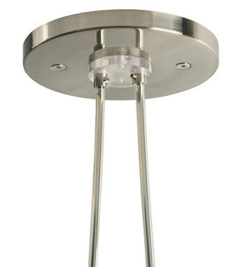 Stone Lighting CSCPRIGSN  Single Feed Remote Canopy Rigid Connector Track Light Pewter, Nickel, Silver