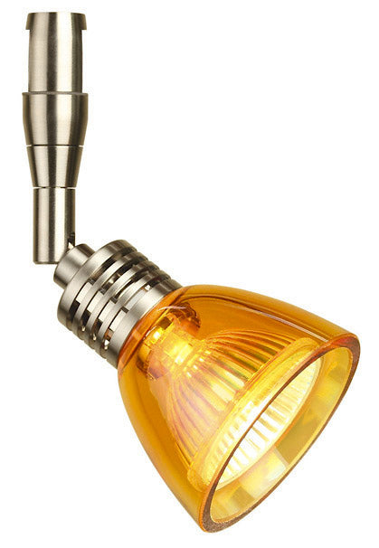 Stone Lighting DA202AMSNM5C Action Swivel Head Track Light Pewter, Nickel, Silver