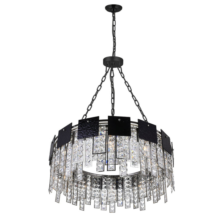 CWI Glacier 1099p32-10-613 Chandelier Light - Polished Nickel