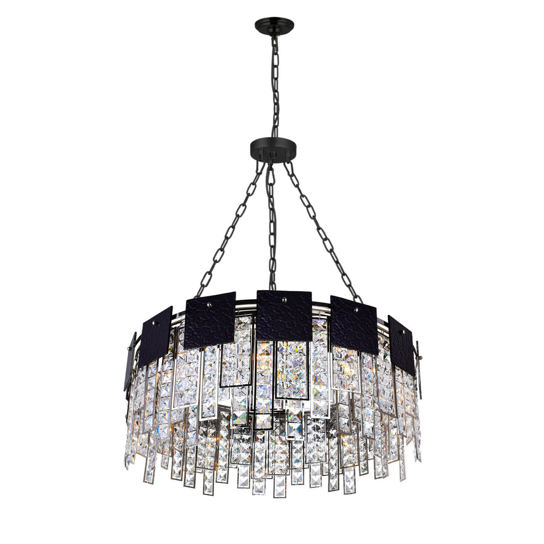 CWI Glacier 1099p32-10-613 Chandelier Light - Polished Nickel