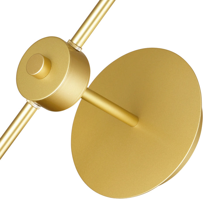 CWI Da Vinci 1153w10-1-169 Wall Sconce Light - Medallion Gold