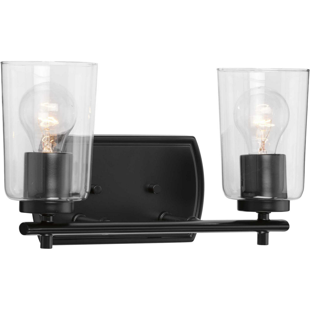 Progress Adley P300155-031 Bath Vanity Light 14 in. wide - Black