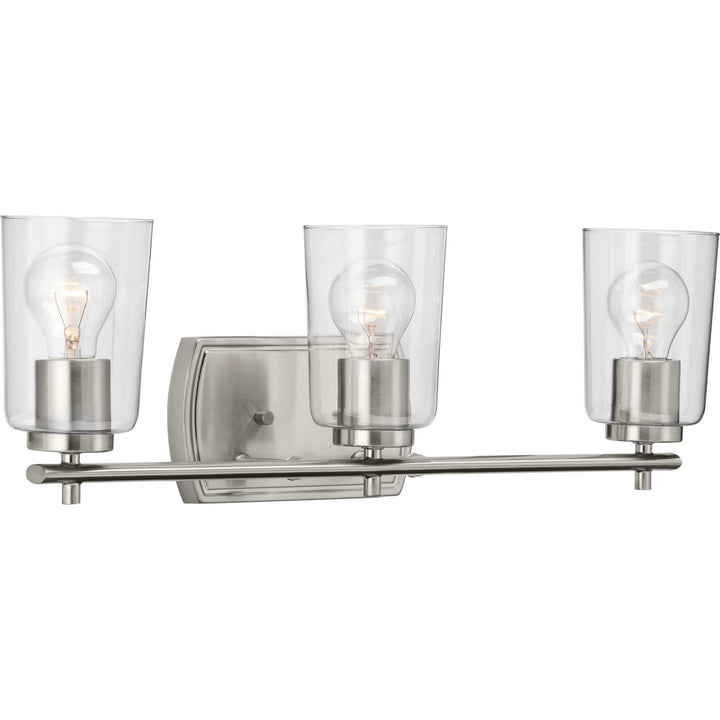 Progress Adley P300156-009 Bath Vanity Light 23 in. wide - Brushed Nickel
