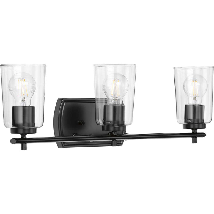 Progress Adley P300156-031 Bath Vanity Light 23 in. wide - Black