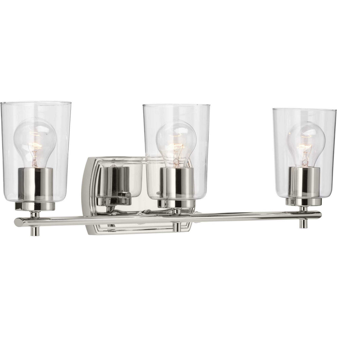 Progress Adley P300156-104 Bath Vanity Light 23 in. wide - Polished Nickel