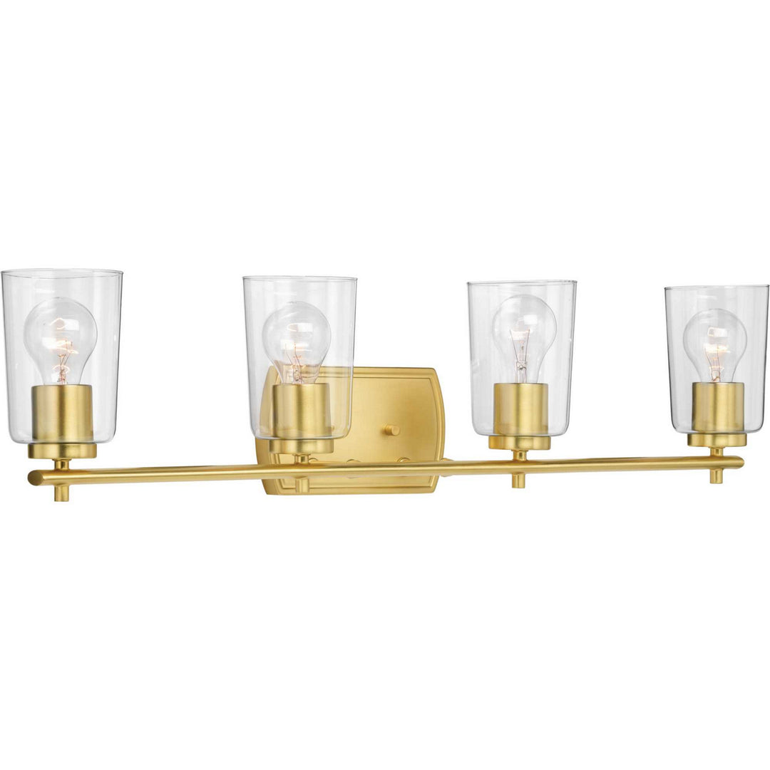 Progress Adley P300157-012 Bath Vanity Light 32 in. wide - Satin Brass
