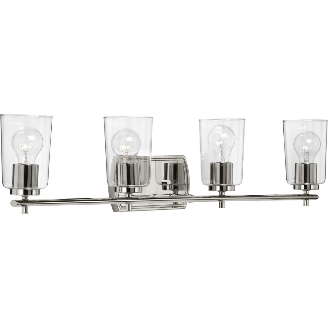 Progress Adley P300157-104 Bath Vanity Light 32 in. wide - Polished Nickel