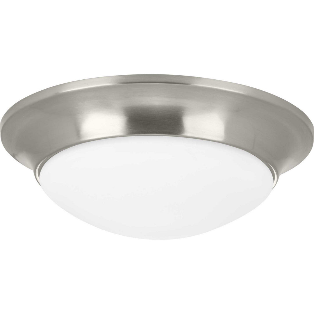 Progress Etched Opal Dome P350146-009 Ceiling Light - Brushed Nickel