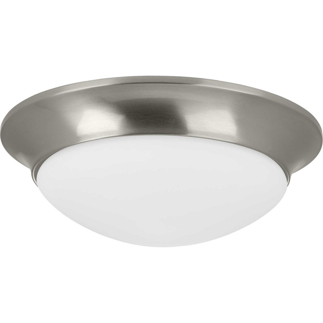 Progress Etched Opal Dome P350147-009 Ceiling Light - Brushed Nickel