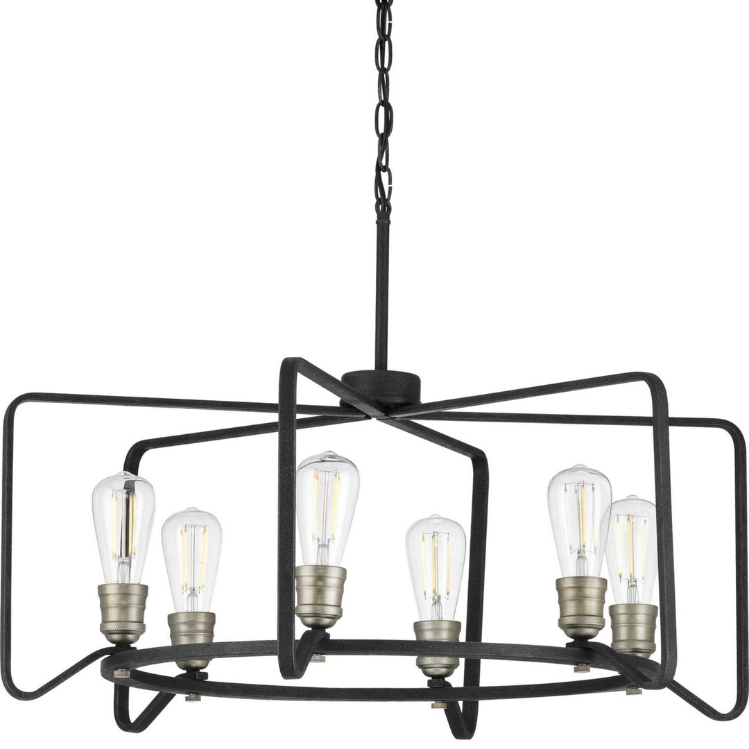 Progress Foster P400154-071 Chandelier Light - Gilded Iron