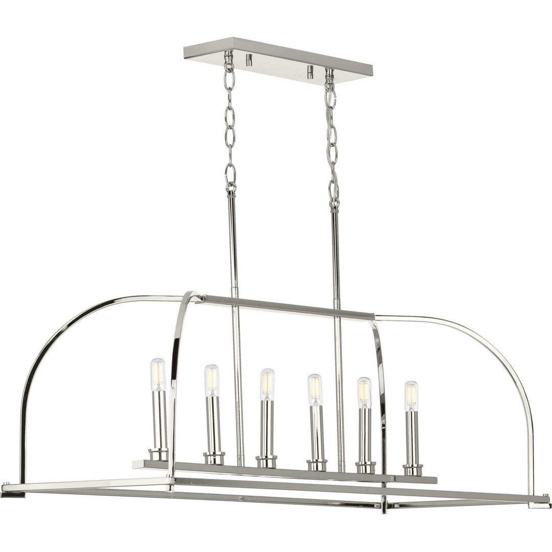 Progress Seneca P400175-104 Pendant Light - Polished Nickel