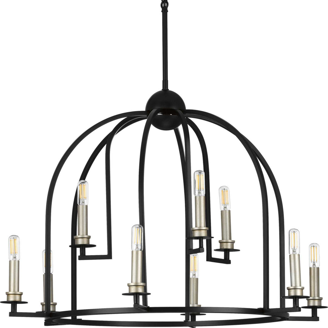 Progress Seneca P400187-031 Chandelier Light - Matte Black