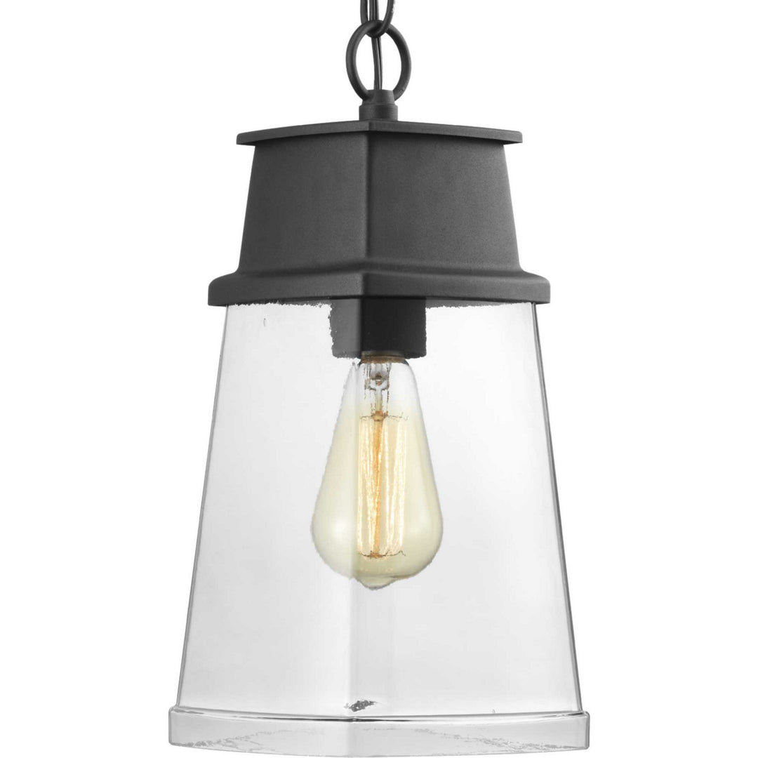 Progress Lighting P550033-031 Greene Ridge One Light Hanging Lantern Outdoor Black