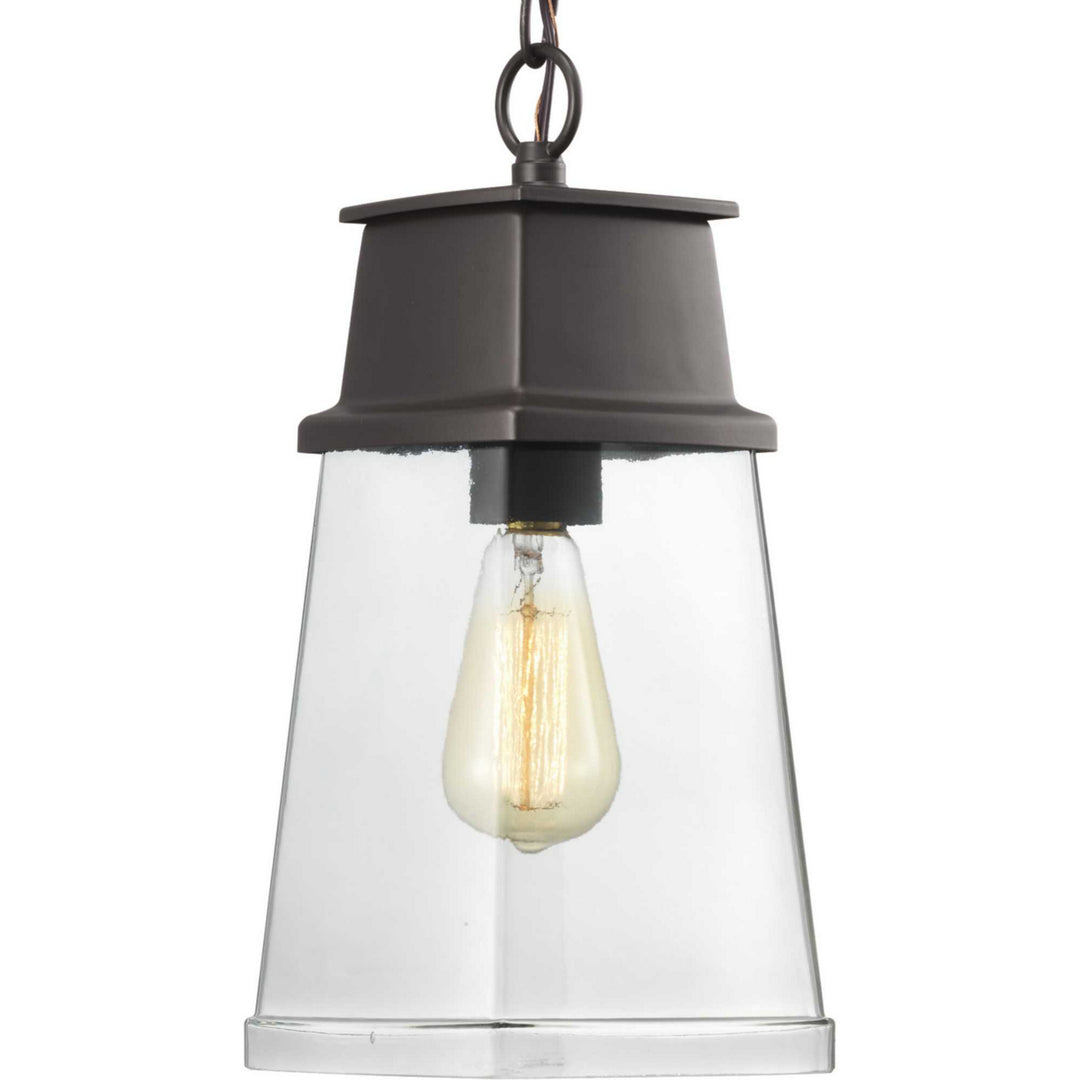 Progress Lighting P550033-129 Greene Ridge One Light Hanging Lantern Outdoor Bronze / Dark