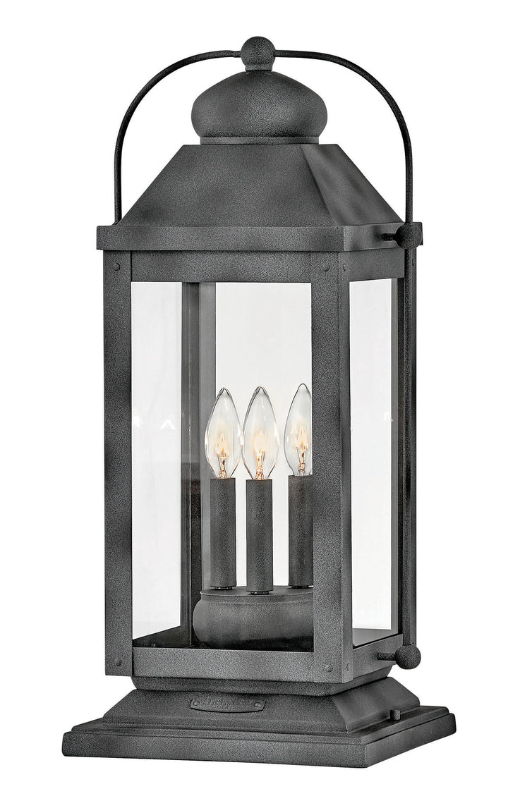 Hinkley Lighting 1857DZ  Anchorage Outdoor Aged Zinc