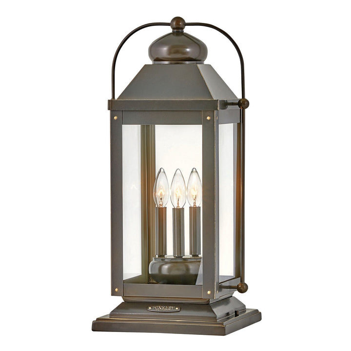 Hinkley Lighting 1857LZ  Anchorage Outdoor Light Oiled Bronze