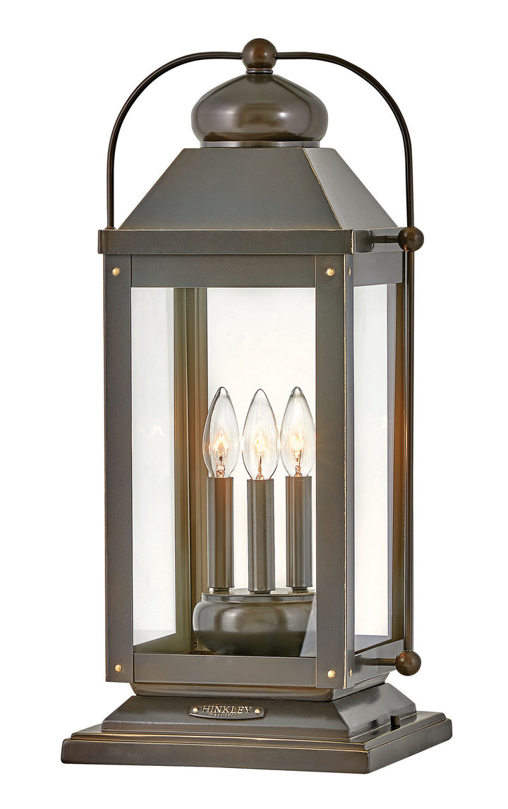 Hinkley Lighting 1857LZ  Anchorage Outdoor Light Oiled Bronze