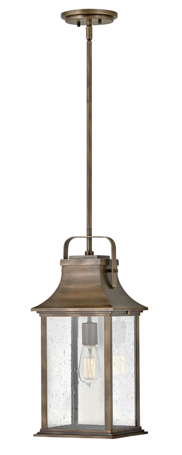 Hinkley Lighting 2392BU  Grant Outdoor Burnished Bronze