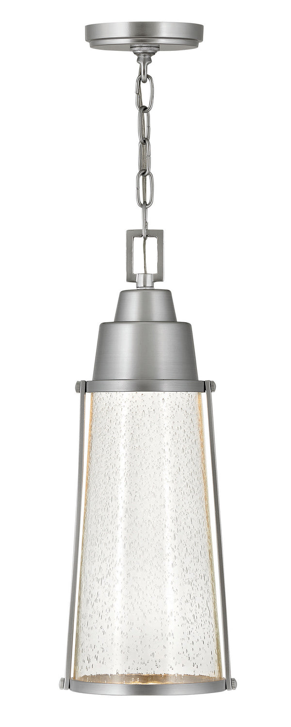 Hinkley Lighting 2552SI  Miles Outdoor Satin Nickel